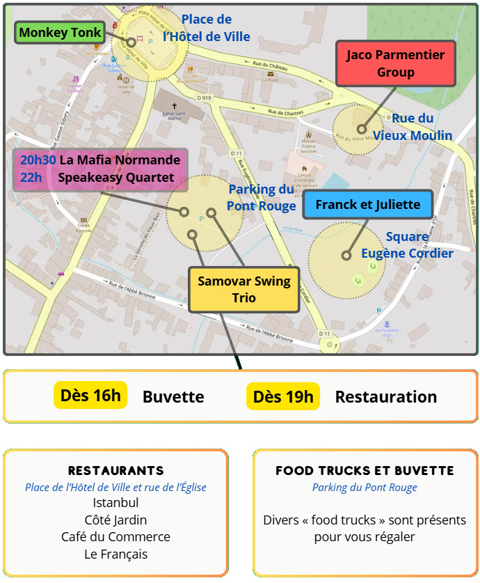 Plan du FestiJazz